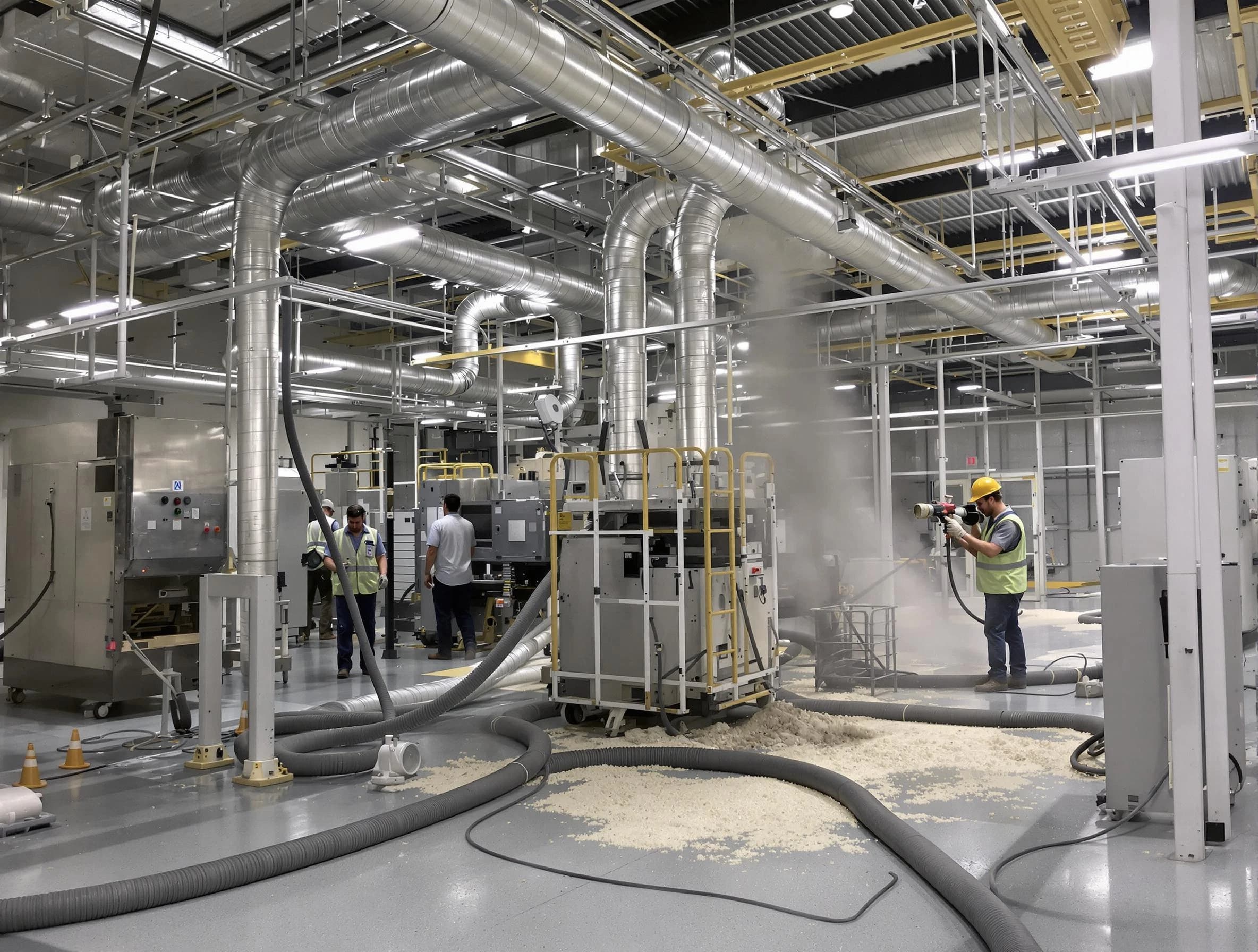 Heavy-duty industrial duct cleaning by Gilbert Air Duct Cleaning in Gilbert