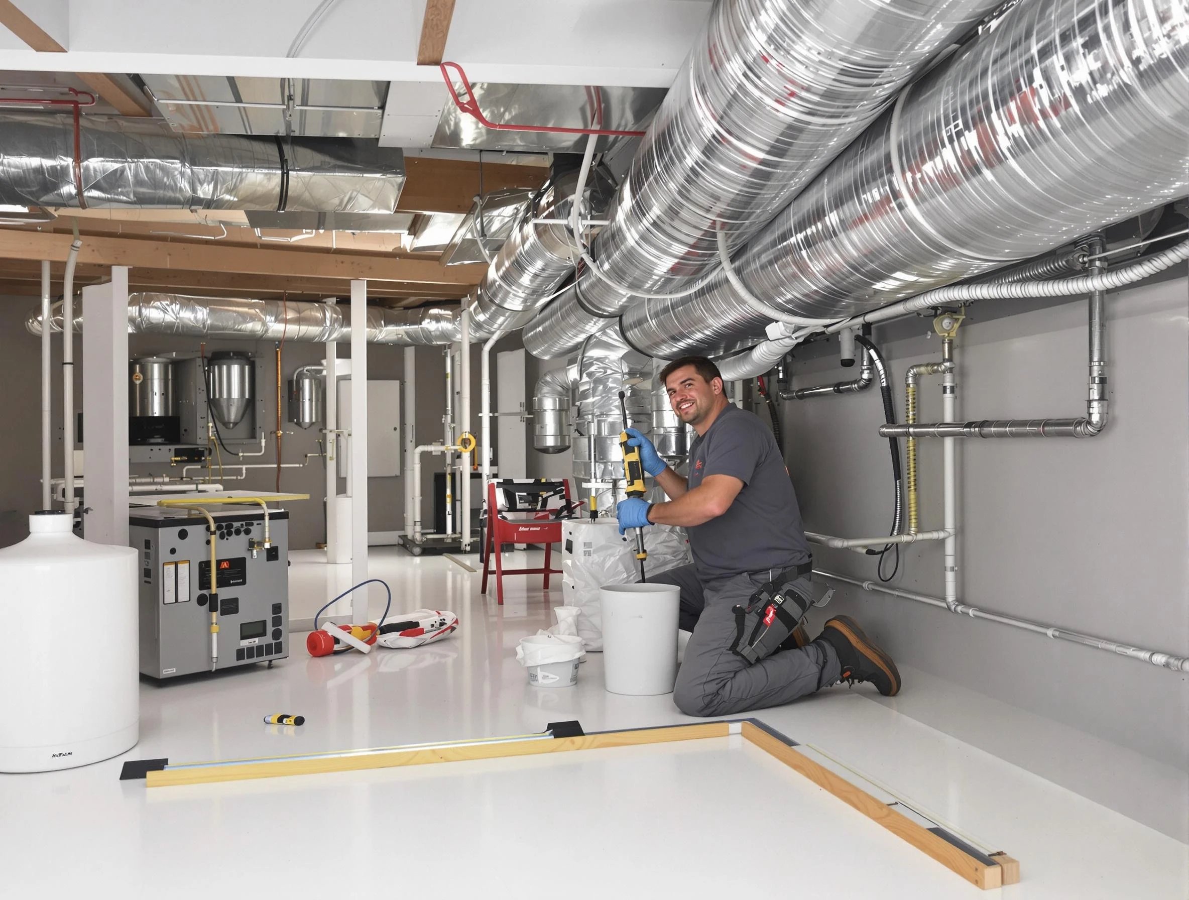 Professional duct sealing service by Gilbert Air Duct Cleaning in Gilbert