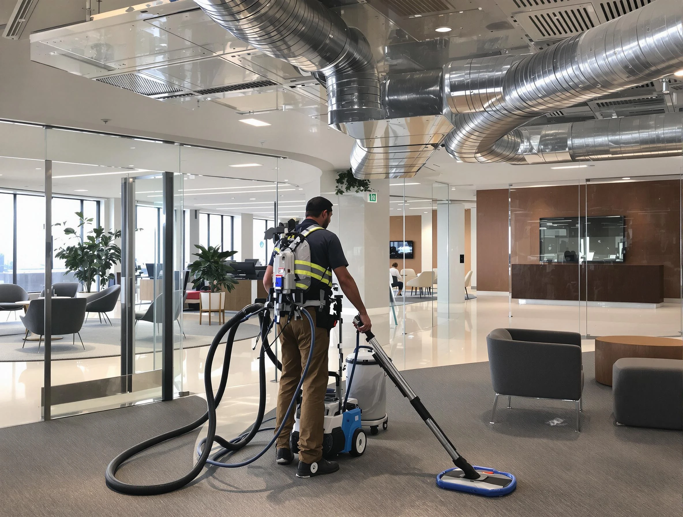 Commercial duct cleaning service by Gilbert Air Duct Cleaning in Gilbert