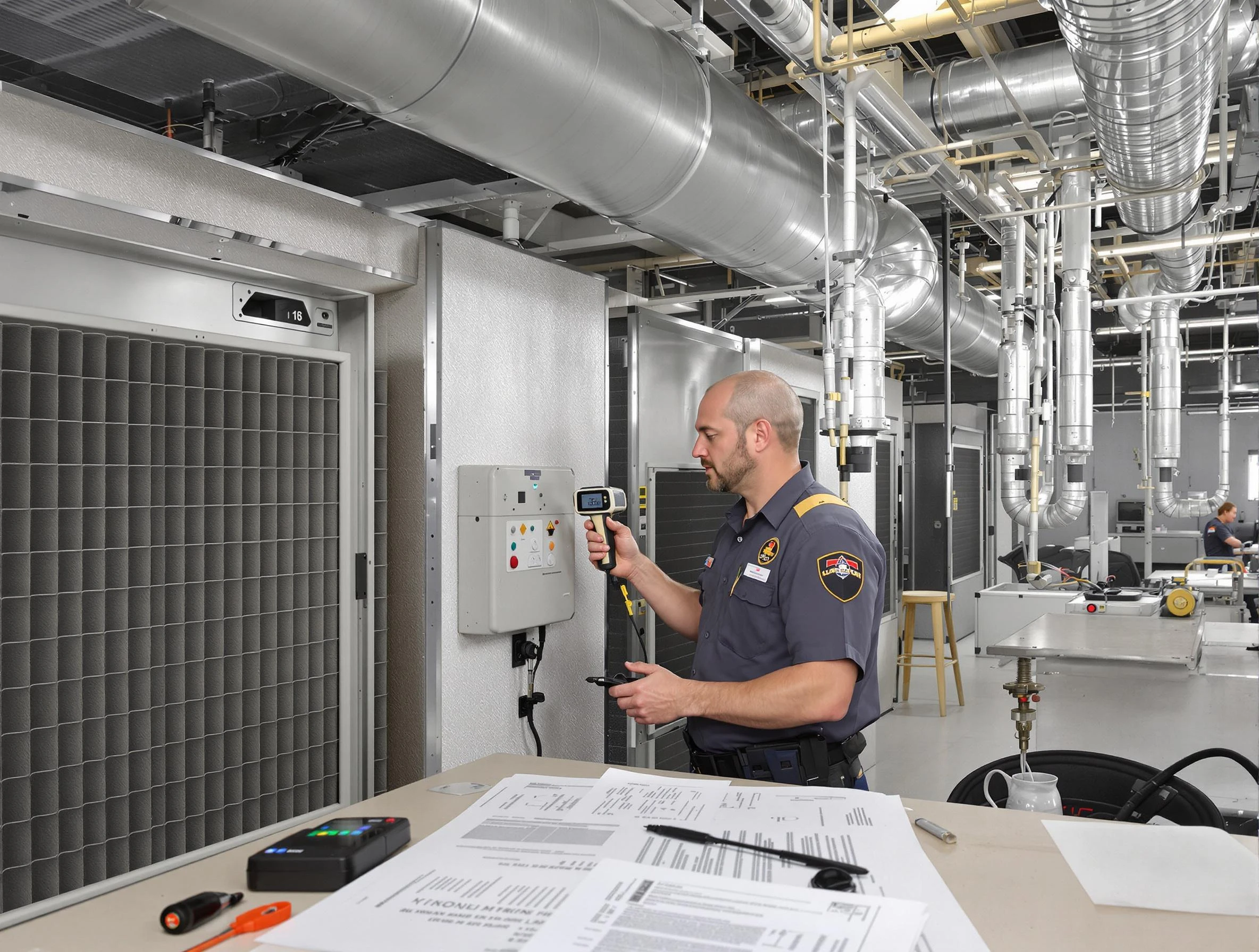 Professional filter system inspection by Gilbert Air Duct Cleaning in Gilbert