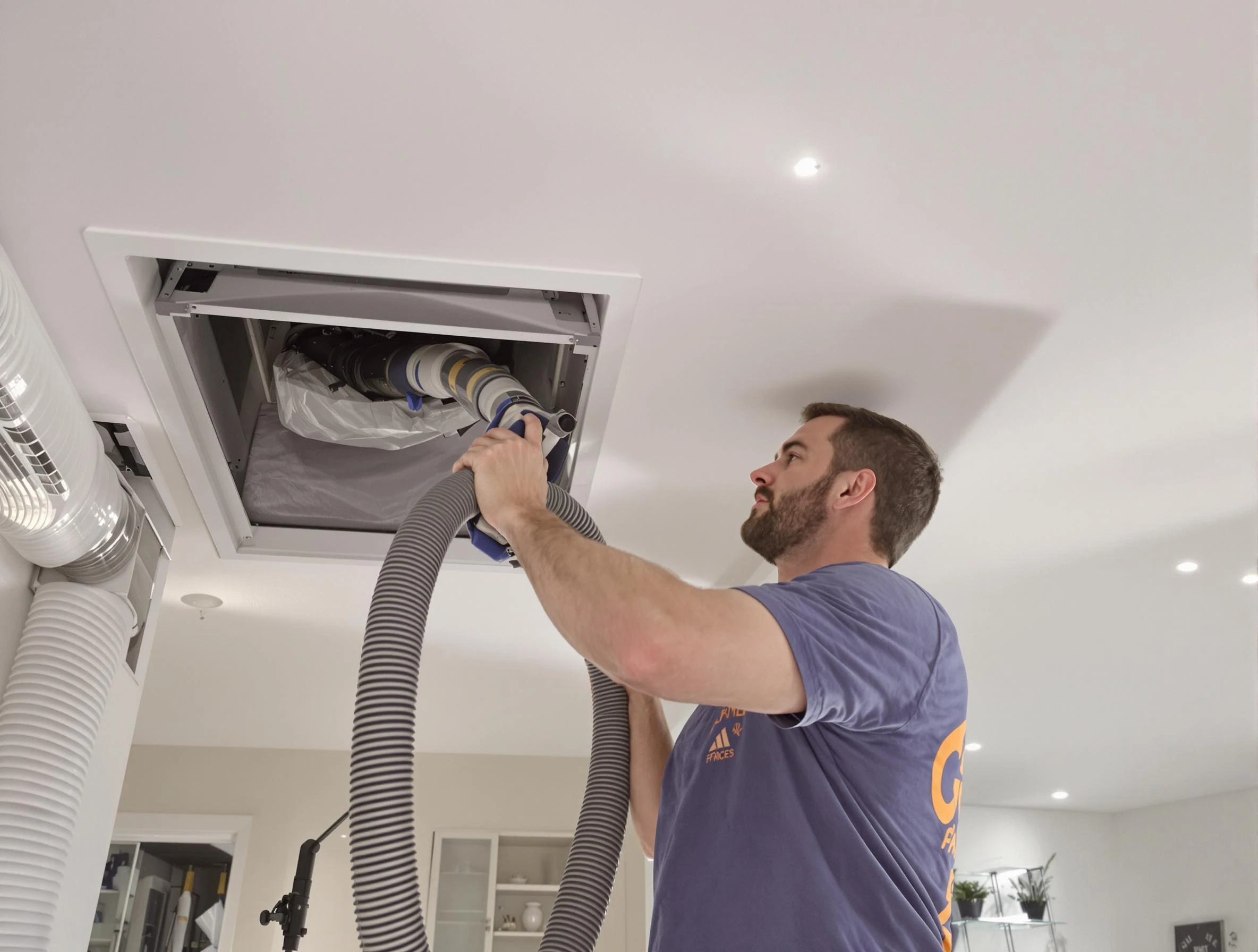 Precision indoor duct cleaning by Gilbert Air Duct Cleaning in Gilbert