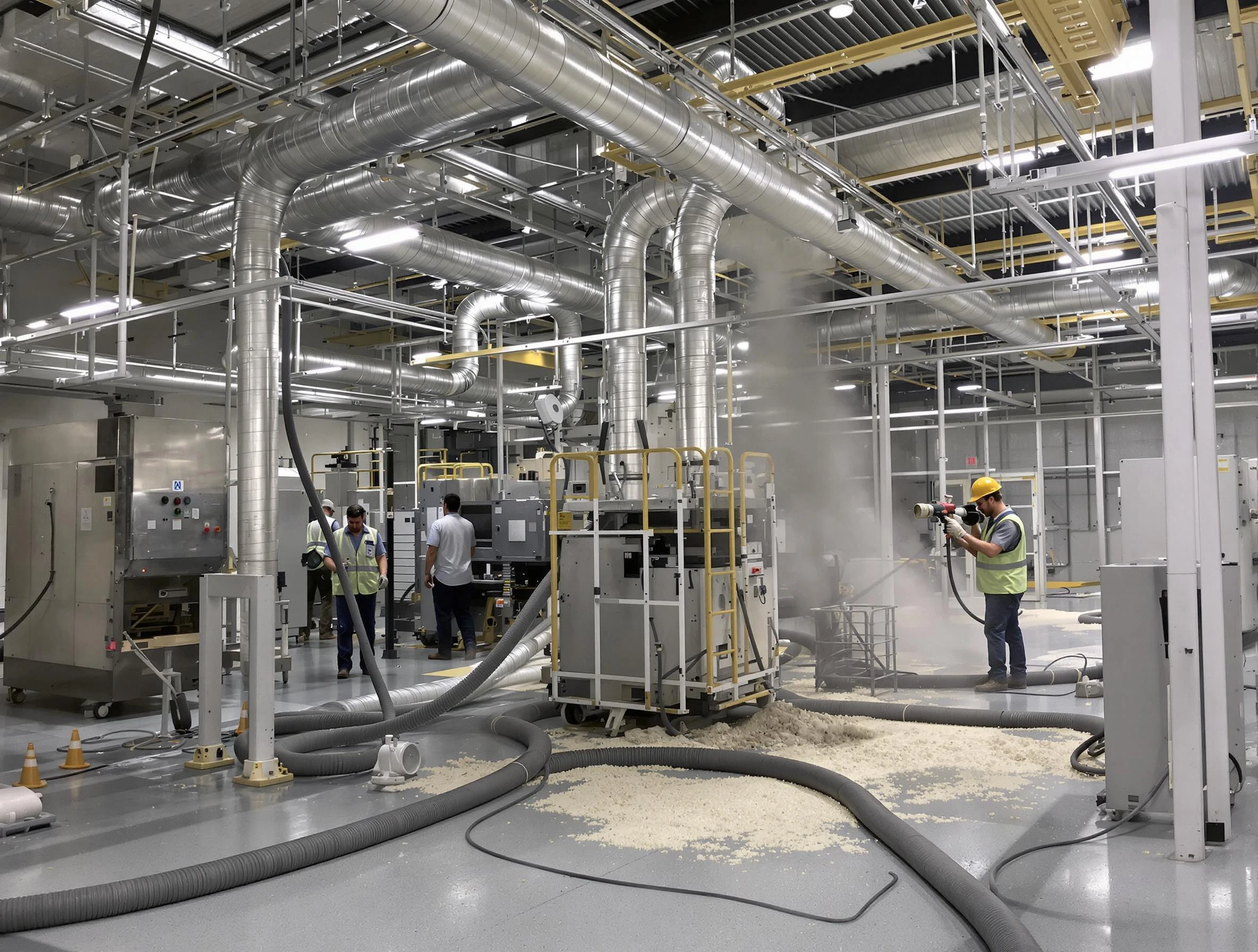 Heavy-duty industrial duct cleaning by Gilbert Air Duct Cleaning in Gilbert